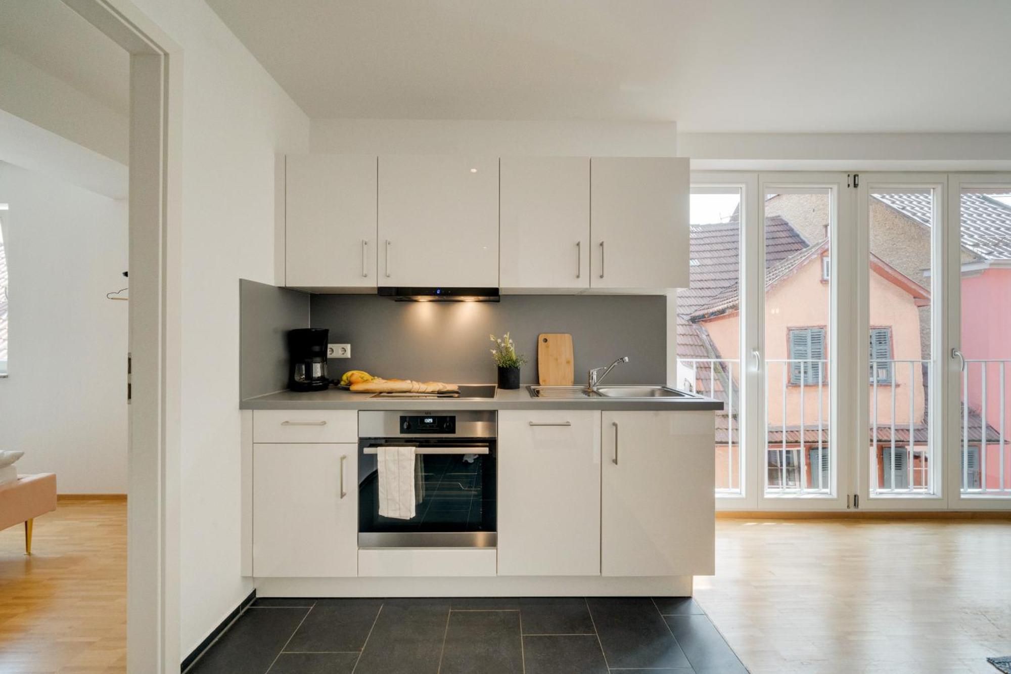 Altstadt Apartment 2 Zimmer Am Weibermarkt Reutlingen Esterno foto